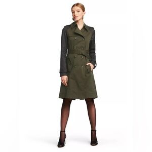 Altuzarra x Target 20th Anniversary Olive Black Trench Coat Women’s XL NWT